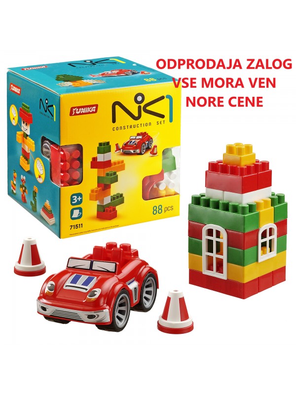 NIK plastične kocke za otroke NIK plastične kocke za otroke