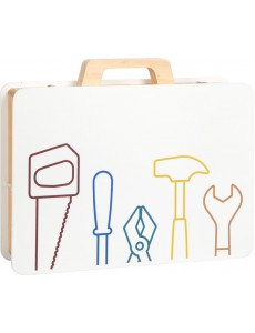 Otroški leseni kovček z orodjem »Delavnica« Otroški leseni kovček z orodjem »Delavnica«